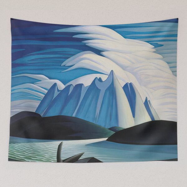 Item preview, lake and mountains 1928   - Lawren Harris  designed and sold by nebelimr.