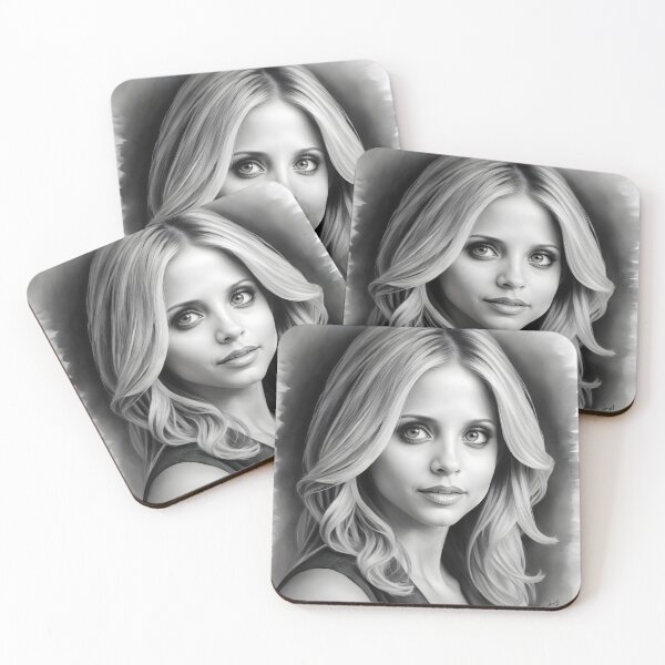 Item preview, Sarah Michelle Gellar designed and sold by WorldofCharcoal.