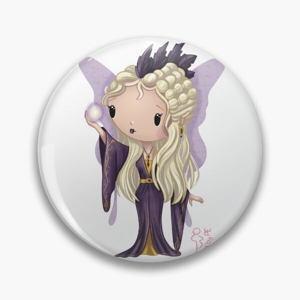 Item preview, THE SEER Fairy – Chibi Girl | Cute Illustration designed and sold by PiX by PE.