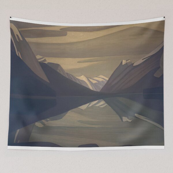 Item preview, maligne lake jasper park 1924   - Lawren Harris  designed and sold by nebelimr.