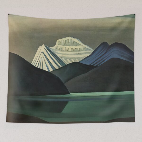 Item preview, mountaisn and lake 1929   - Lawren Harris  designed and sold by nebelimr.