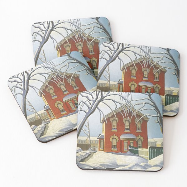 Item preview, red house 1925 by lawren harris   - Lawren Harris  designed and sold by nebelimr.