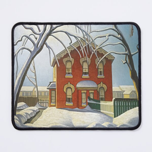 Item preview, red house 1925 by lawren harris - Lawren Harris designed and sold by nebelimr.
