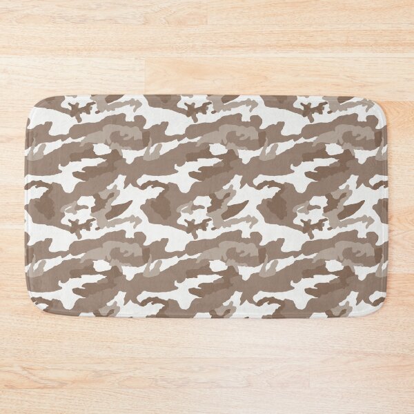 Artikelvorschau, Nahtloses Camouflage-Muster in Weiß und Mokka entworfen und verkauft von pattern-archive.
