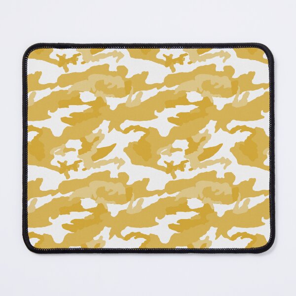Item preview, White And Mustard Camo Pattern Seamless designed and sold by pattern-archive.