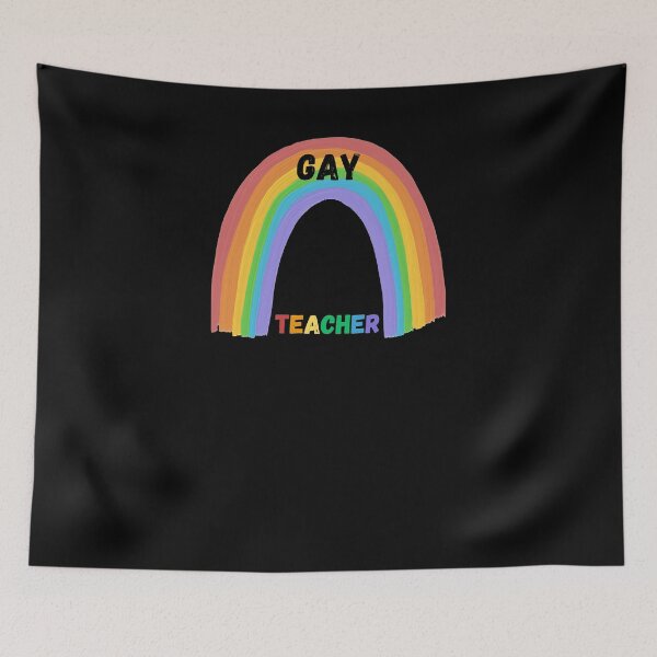 Item preview, Gay Teacher - Rainbow Pride Classroom Aesthetic Perfect Goft For Your Proudest Teacher designed and sold by AGreetee.