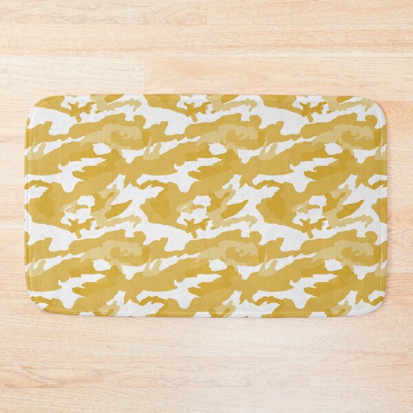 Item preview, White And Mustard Camo Pattern Seamless designed and sold by pattern-archive.