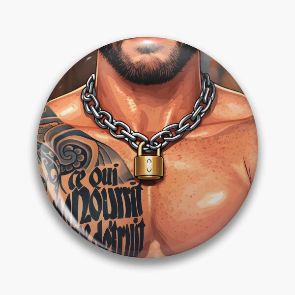 Item preview, Tattooed Leather Man designed and sold by Leatherandsmoke.