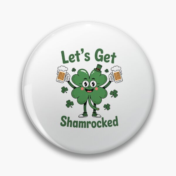 Item preview, Let’s Get Shamrocked – St. Patrick’s Day Clover Design designed and sold by Saxon Designs.