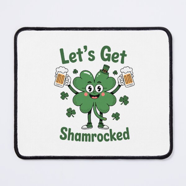 Item preview, Let’s Get Shamrocked – St. Patrick’s Day Clover Design designed and sold by Saxon Designs.