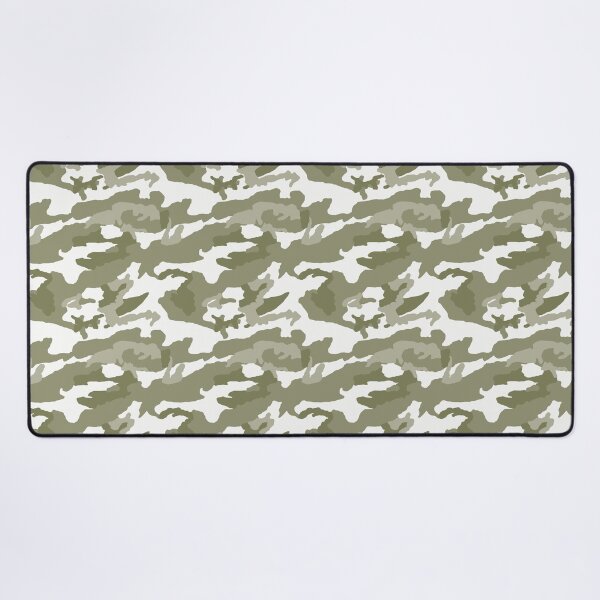 Item preview, White And Olive Camo Pattern Seamless designed and sold by pattern-archive.