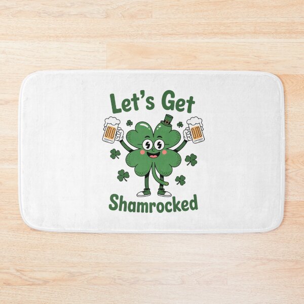 Item preview, Let’s Get Shamrocked – St. Patrick’s Day Clover Design designed and sold by Saxon Designs.