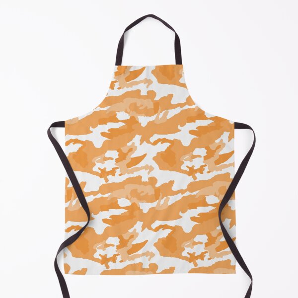 Artikelvorschau, Nahtloses Tarnmuster in Weiß und Orange entworfen und verkauft von pattern-archive.