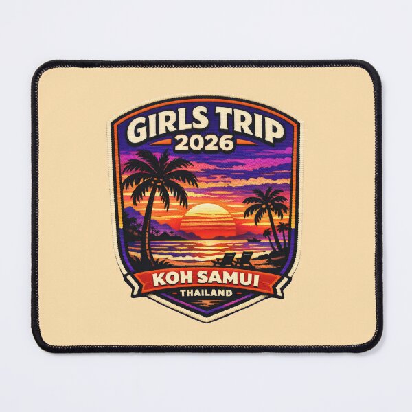 Item preview, Girls Trip 2026 Koh Samui Travel Tropical designed and sold by SplashTastic.