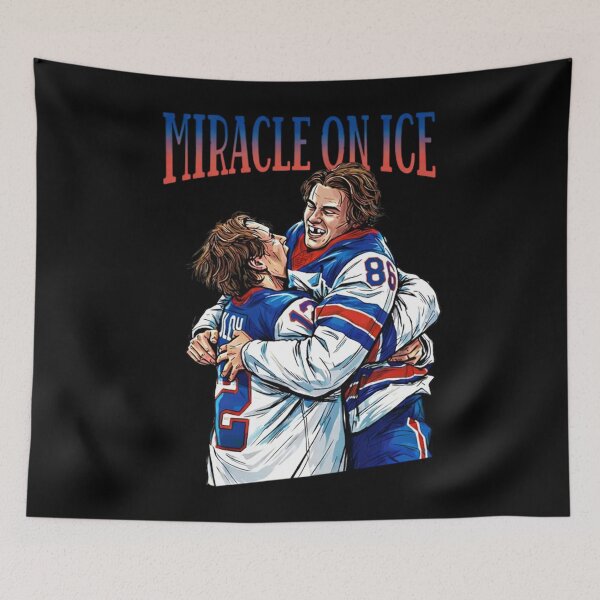 Item preview, Mike Eruzione Jack Hughes, USA Hockey Legends designed and sold by CATTYHOLA.