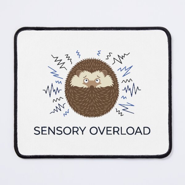 Item preview, Sensory Overload Hiding European Hedgehog Meme designed and sold by Petzzz.