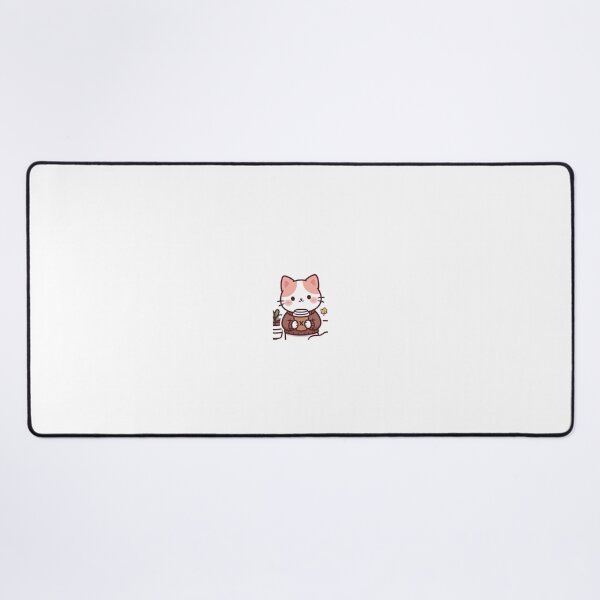 Item preview, Cute Autumn Cat Coffee Sticker designed and sold by ajcreation2343.