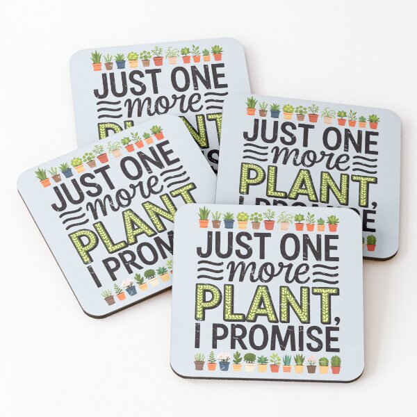 Item preview, Just One More Plant designed and sold by CharlottePlaceArt.