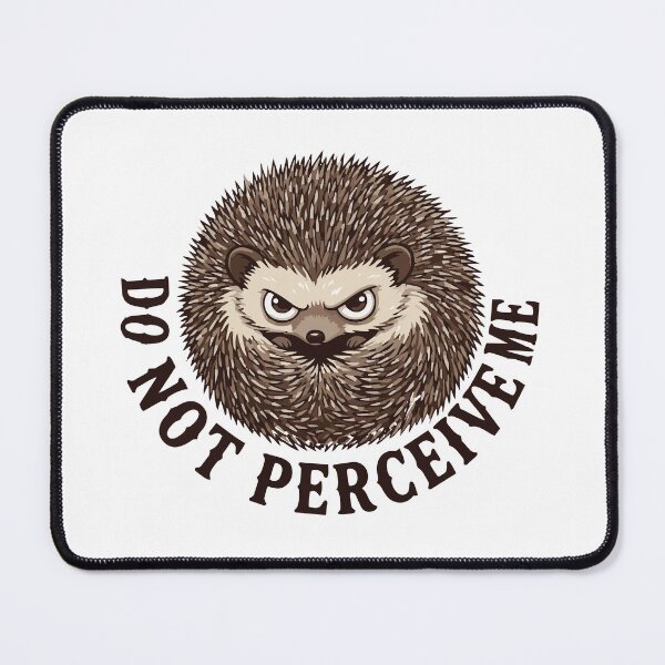 Item preview, Do Not Perceive Me Shy European Hedgehog designed and sold by Petzzz.