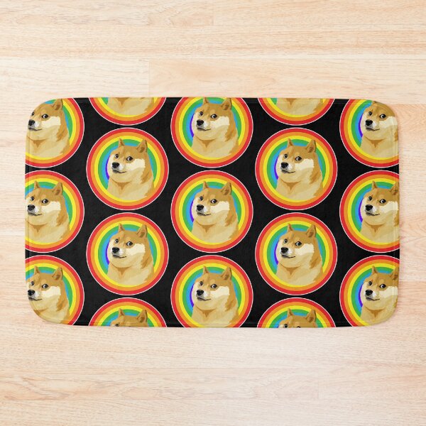 Item preview, Dogecoin To The Moon Cryptocurrency Funny Meme designed and sold by BubblePieces.