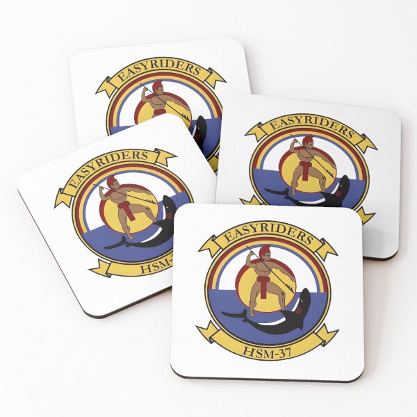 Item preview, Official Patch of the US Navy HSM-37 "Easyriders" Squadron designed and sold by CharlieDesings.