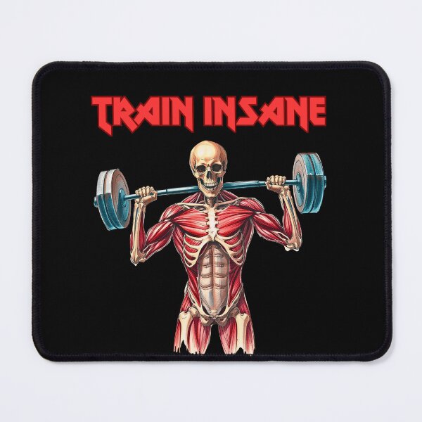 Item preview, Workout Skeleton Shirt – Skull Weightlifting Fitness Graphic Tee designed and sold by SKULLARTISTRY.