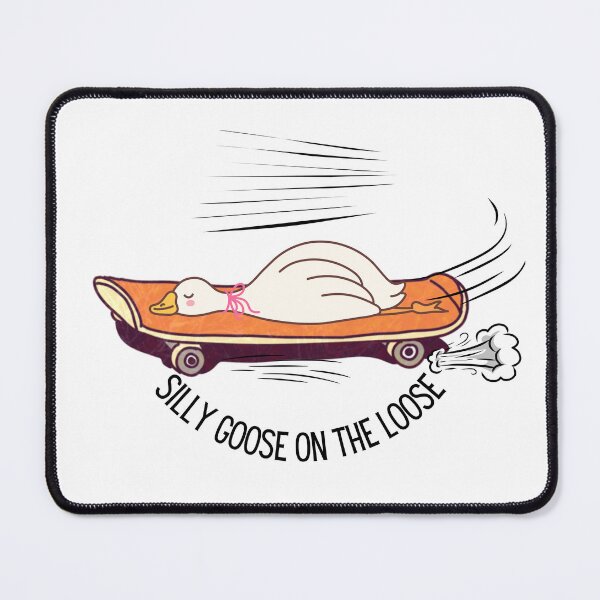 Item preview, crazy goose on a skateboard designed and sold by ErbilK.