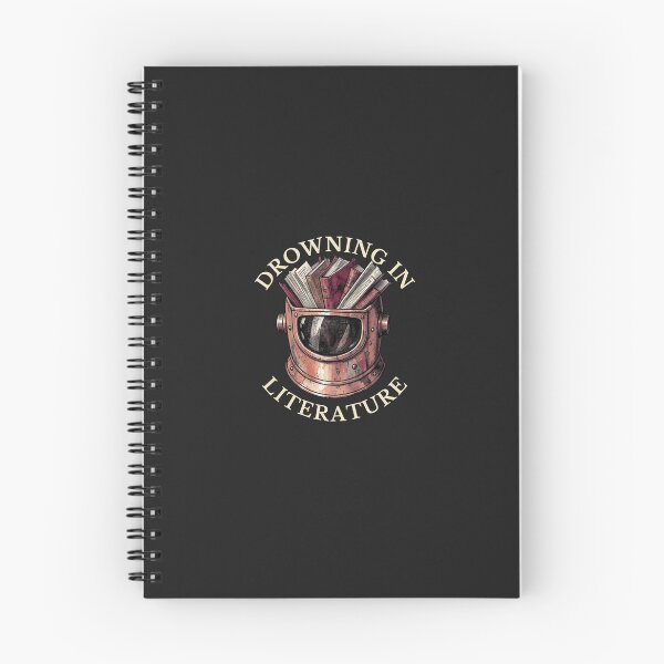 Item preview, Drowning In Literature Books | Booktok Dark Academia designed and sold by VENOHA.