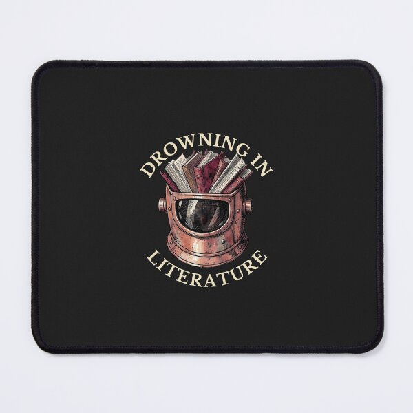 Item preview, Drowning In Literature Books | Booktok Dark Academia designed and sold by VENOHA.