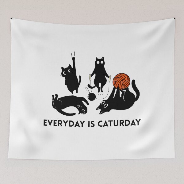 Item preview, Every day is cat day designed and sold by ErbilK.