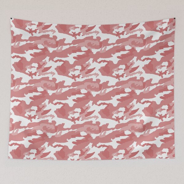 Item preview, White And Red Camo Pattern Seamless designed and sold by pattern-archive.