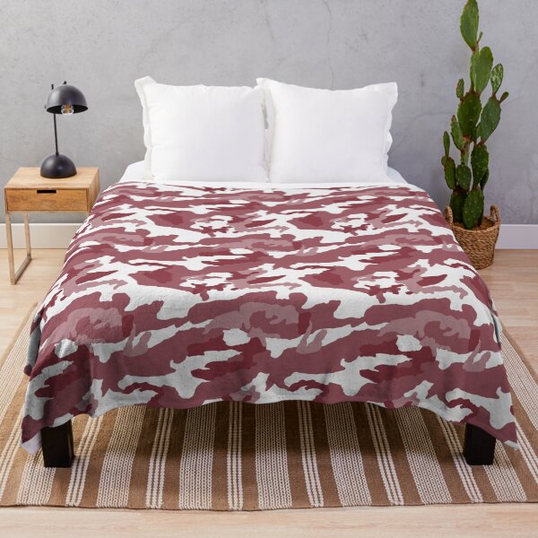 Item preview, White And Red Wine Camo Pattern Seamless designed and sold by pattern-archive.