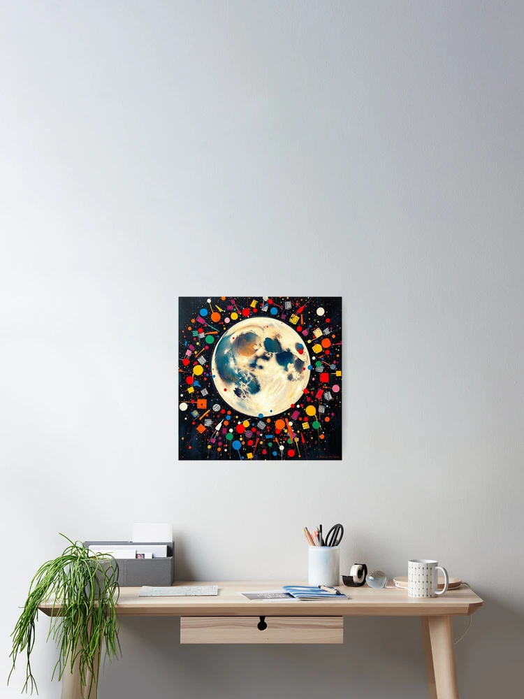 Thumbnail 2 of 3, Poster, Abstract Cosmos designed and sold by RAISC.