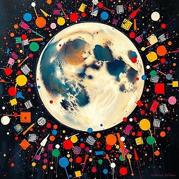 Artwork thumbnail, Abstract Cosmos by RAISC