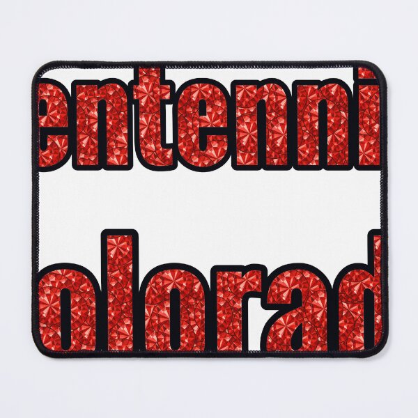 Item preview, Centennial Colorado City Name With Red Rhinestone designed and sold by TheIconSmith.