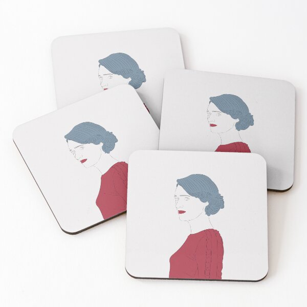 Item preview, Fleabag — Phoebe Waller-Bridge | Minimal Character Portrait designed and sold by Still Silhouette.