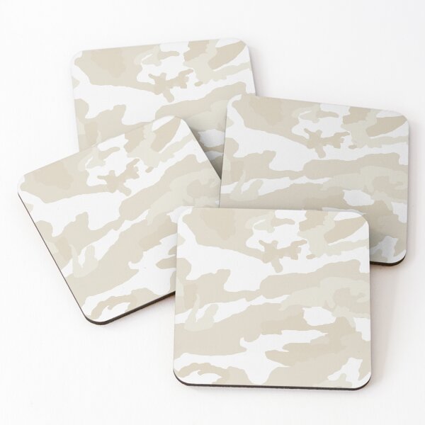 Item preview, White And Sand Camo Pattern Seamless designed and sold by pattern-archive.