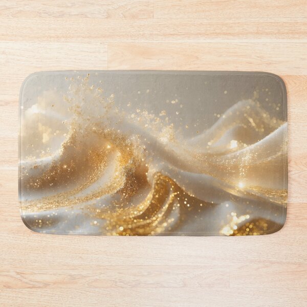 Item preview, Aura of Gold – Luminous Luxury Abstract Art designed and sold by LaLi-Designs.