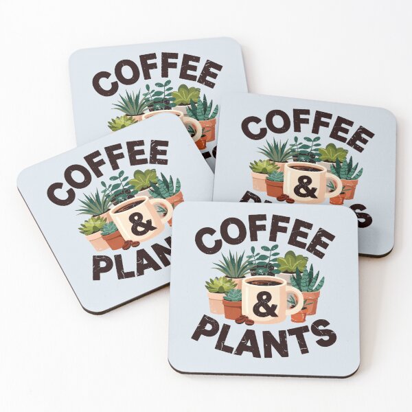 Item preview, Coffee & Plants designed and sold by CharlottePlaceArt.