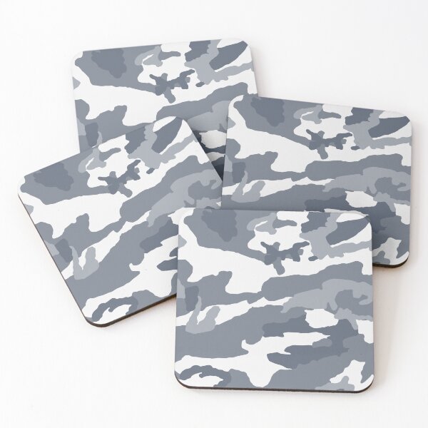 Item preview, White And Slate Camo Pattern Seamless designed and sold by pattern-archive.