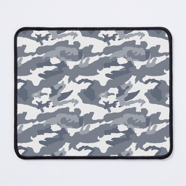 Item preview, White And Slate Camo Pattern Seamless designed and sold by pattern-archive.