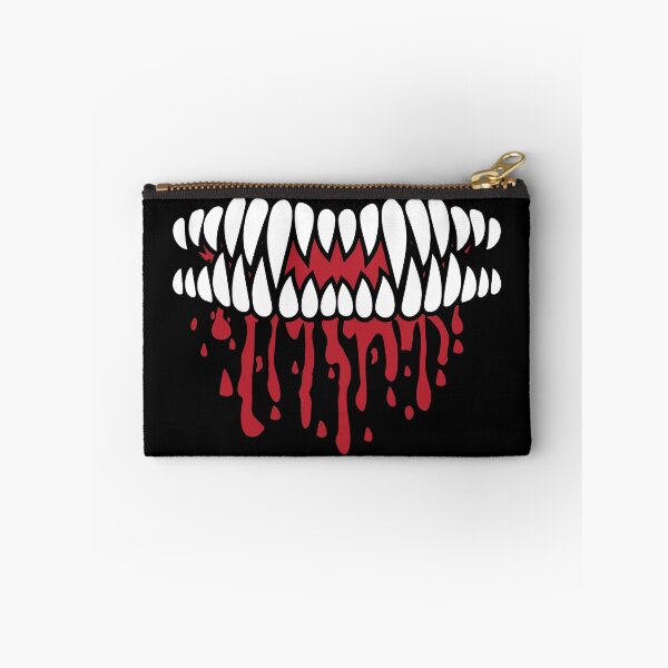 Item preview, Spooky Vampire Face — Aesthetic Halloween Vampire Teeth Art designed and sold by BubblePieces.