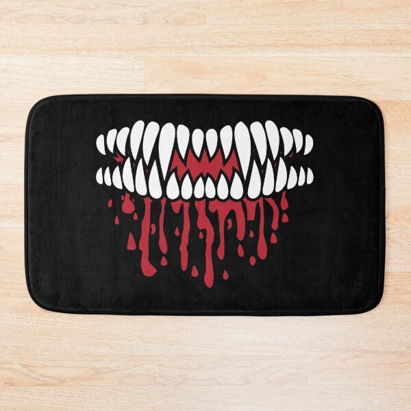Item preview, Spooky Vampire Face — Aesthetic Halloween Vampire Teeth Art designed and sold by BubblePieces.