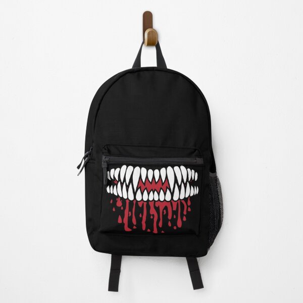 Item preview, Spooky Vampire Face — Aesthetic Halloween Vampire Teeth Art designed and sold by BubblePieces.