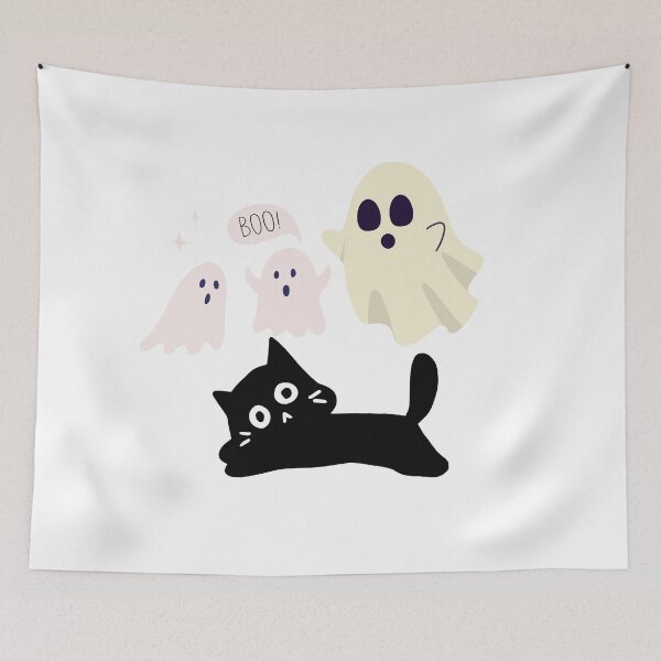 Item preview, ghost cat designed and sold by ErbilK.