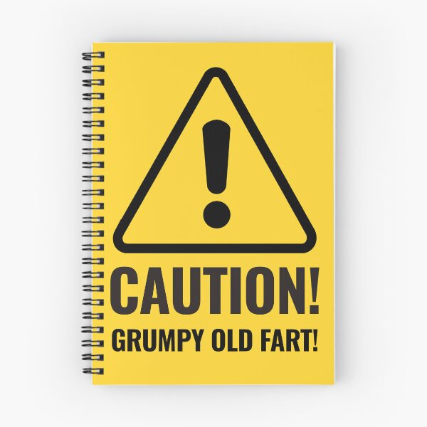Item preview, CAUTION GRUMPY OLD FART warning sign designed and sold by CEastwoodPhotos.