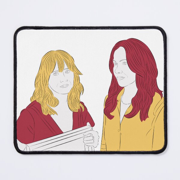 Item preview, Jen & Judy — Dead to Me | Minimal Character Portrait designed and sold by Still Silhouette.