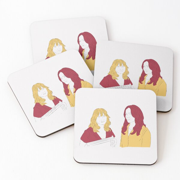 Item preview, Jen & Judy — Dead to Me | Minimal Character Portrait designed and sold by Still Silhouette.