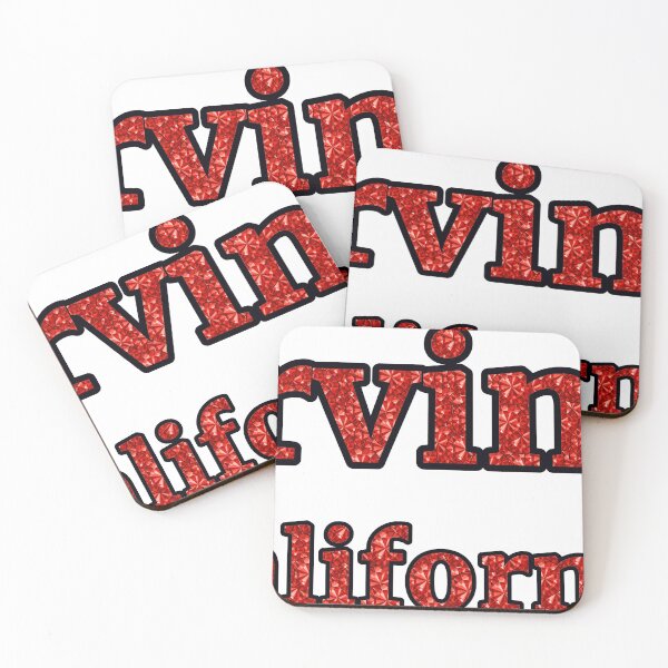 Item preview, Irvine California City Name With Red Rhinestone designed and sold by TheIconSmith.