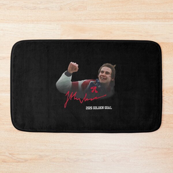 Item preview, Jack Hughes USA Hockey Golden Goal 2026 Hockey designed and sold by CLOUDYMOODS.